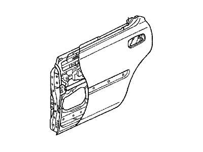 1995 Acura TL Door Panel - 67550-SW5-000ZZ