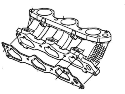 Acura 17050-RYE-A00 Base, Front Injector