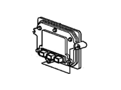 2012 Acura ZDX Engine Control Module - 37820-RP6-A65