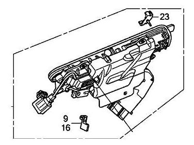 Acura NSX Door Handle - 72140-T6N-A04