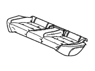 Acura 82131-TZ7-L51ZC Seat Back Cover (Type T)