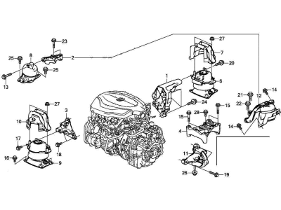 Acura 50030-TZ3-305