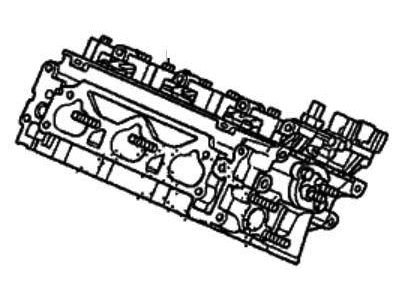 Acura 10005-5J6-H00 General Assembly , Rear Cylinder Head