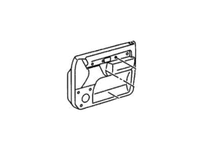 Acura SLX Door Trim Panel - 8-97098-535-4