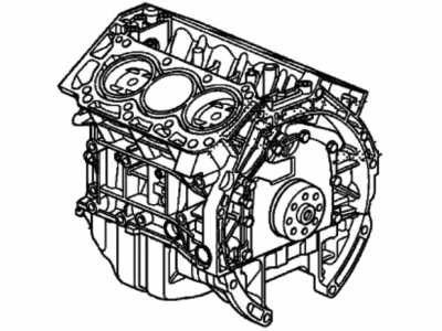 Acura 10002-RL8-A03 General Assembly, Cylinder Block