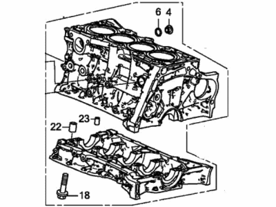 Acura RDX Engine Block - 11000-5MS-H01