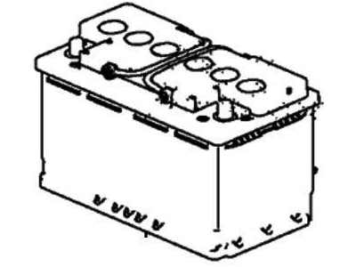 Acura Battery - 31500-TGV-AGM100M