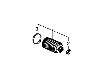 Acura 53429-TGV-A01 Dust Seal Set