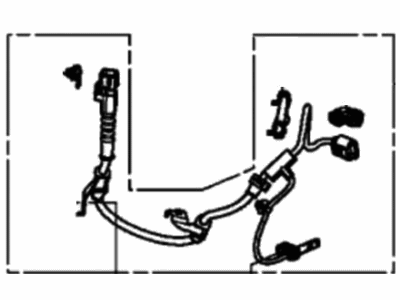 2021 Acura TLX ABS Wheel Speed Sensor - 47560-TGV-A02