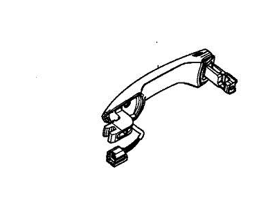 2021 Acura TLX Door Handle - 72141-TJB-A71ZS