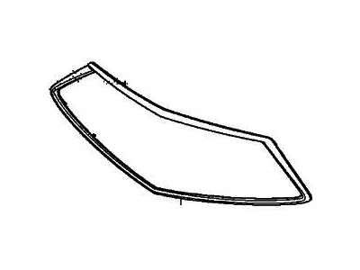 Acura 71122-TGV-A00 Molding, Front