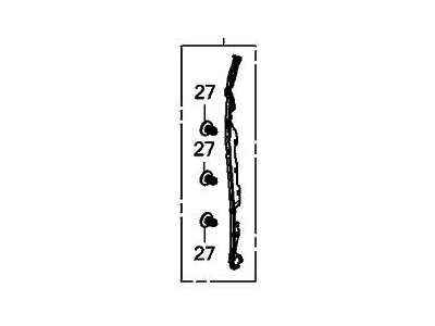 2023 Acura TLX Door Seal - 72336-TGV-A01