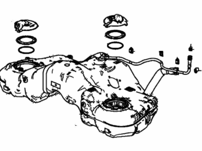 2021 Acura TLX Fuel Tank - 17044-TGV-A02