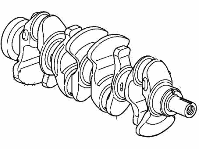 2021 Acura TLX Crankshaft - 13310-RPY-G00