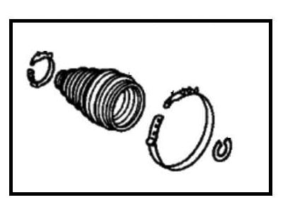 2001 Acura RL CV Boot - 44018-SZ3-C22