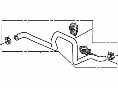 Acura Brake Booster Vacuum Hose - 46402-SEP-A01