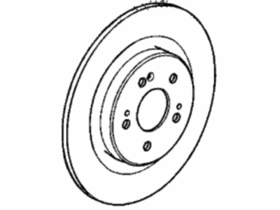 2022 Acura MDX Brake Disc - 42510-TYA-A01