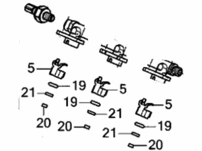 Acura MDX Fuel Rail - 16011-61A-305