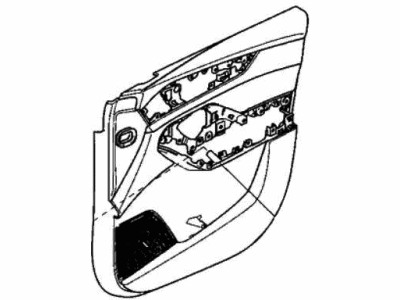 2023 Acura MDX Door Trim Panel - 83501-TYA-A01ZB