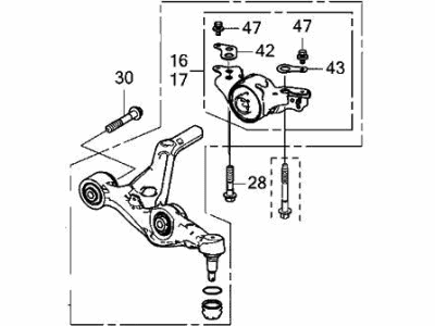 2024 Acura MDX Control Arm - 51360-TYA-A05