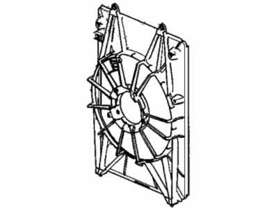 Acura Fan Shroud - 38615-61A-A01