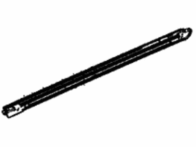 Acura 72875-TYA-A01 Weatherstrip, Rear Left Door