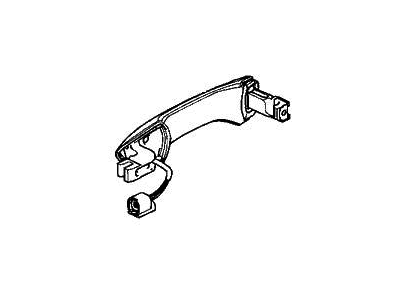 2024 Acura RDX Door Handle - 72641-TJB-A71ZS