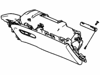 Acura MDX Glove Box - 77501-TYA-A15ZB