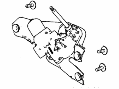 Acura Wiper Motor - 76700-TYA-A01