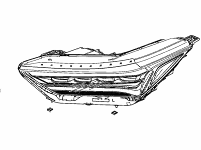 2023 Acura MDX Headlight - 33150-TYA-A01