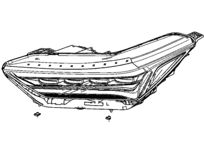 2023 Acura MDX Headlight - 33100-TYA-A01