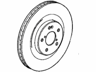 2022 Acura MDX Brake Disc - 45251-TYA-A01