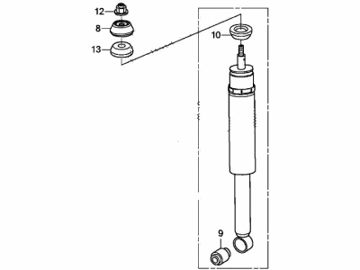 Acura 52610-T3R-A01 Shock Absorber