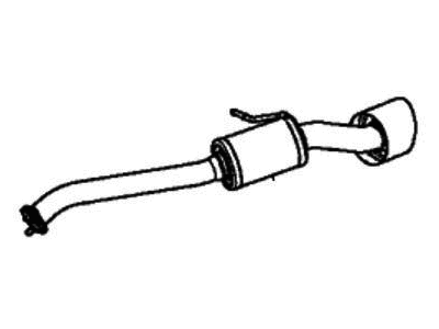 2020 Acura MDX Exhaust Pipe - 18340-3S4-A01