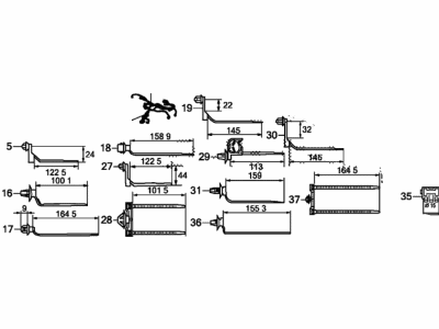 Acura 32114-TZ6-A00 Sub-Wire, Rear