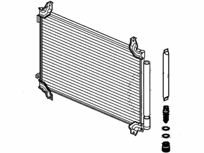 Acura A/C Condenser - 80100-TZ5-A03