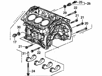 Acura MDX Engine - 11000-5G5-H00