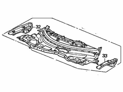 Acura NSX Dash Panels - 61100-SL0-A00ZZ