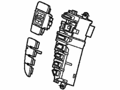 Acura TL A/C Switch - 79620-TK4-A41ZA