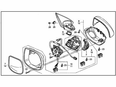 Acura 76250-TL0-315ZH