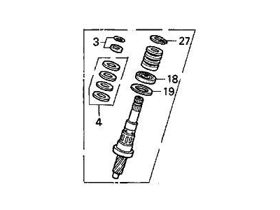 Acura Power Steering Control Valve - 53641-SY8-A00