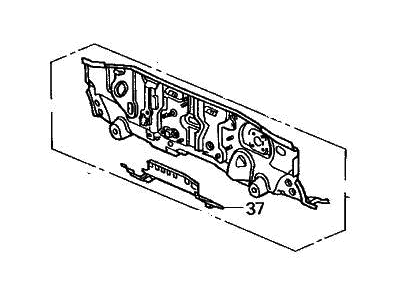 1998 Acura CL Dash Panels - 61500-SV4-L10ZZ