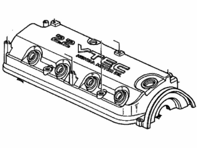 Acura 12310-P6W-A00 Cover, Cylinder Head