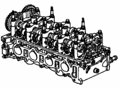 2003 Acura RSX Cylinder Head - 10003-PRB-A10