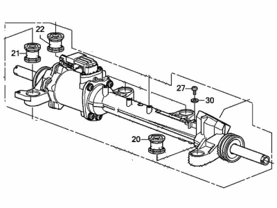 Acura TSX Rack And Pinion - 53601-TP1-A31