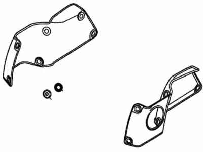 Acura 08P42-TJB-20003 Side Protector R/L