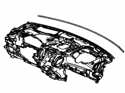 Acura Instrument Panel - 77100-TJB-A01