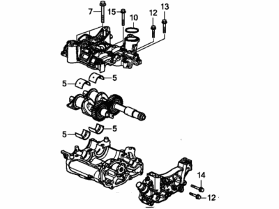 Acura 15100-6B2-A02 Pump Assembly , Oil