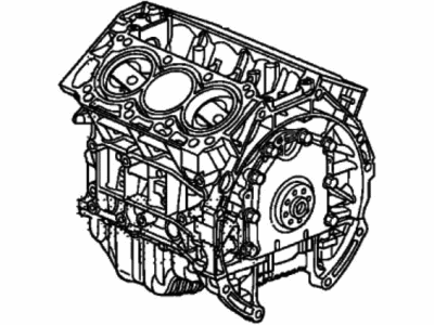 2010 Acura RL Engine Block - 10002-RKG-A04