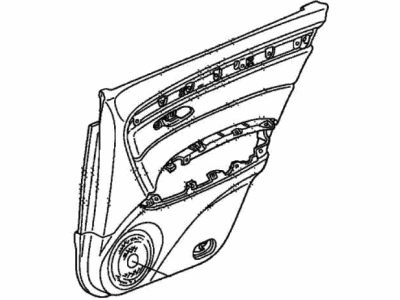 2008 Acura RL Door Trim Panel - 83751-SJA-A14ZJ